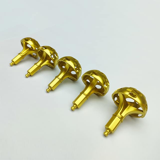 Custom tools coated in titanium nitride coating
