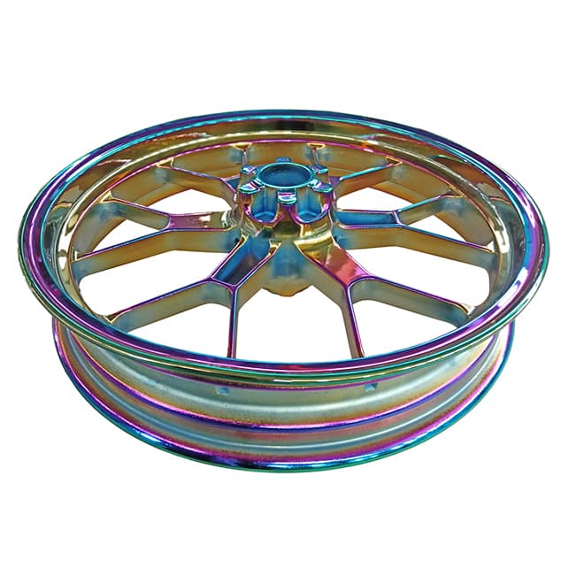 Premium appearance with PVD Titanium Rainbow Coating