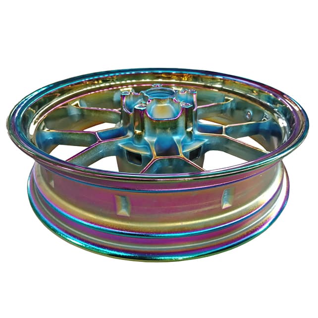 Premium appearance with PVD Titanium Rainbow Coating