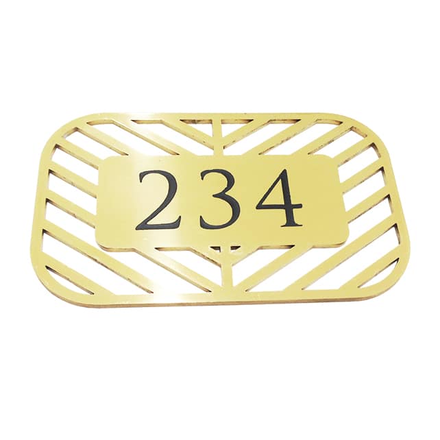 The elegant gold surface from pvd coating adds a stylish and luxurious appearance