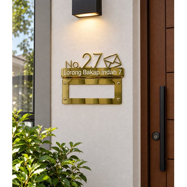 The elegant gold surface from pvd coating adds a stylish and luxurious appearance