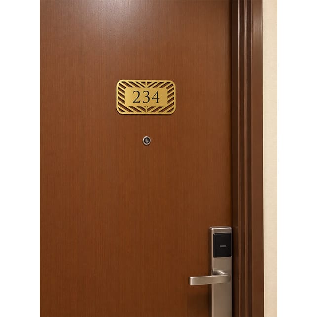 The elegant gold surface from pvd coating adds a stylish and luxurious appearance