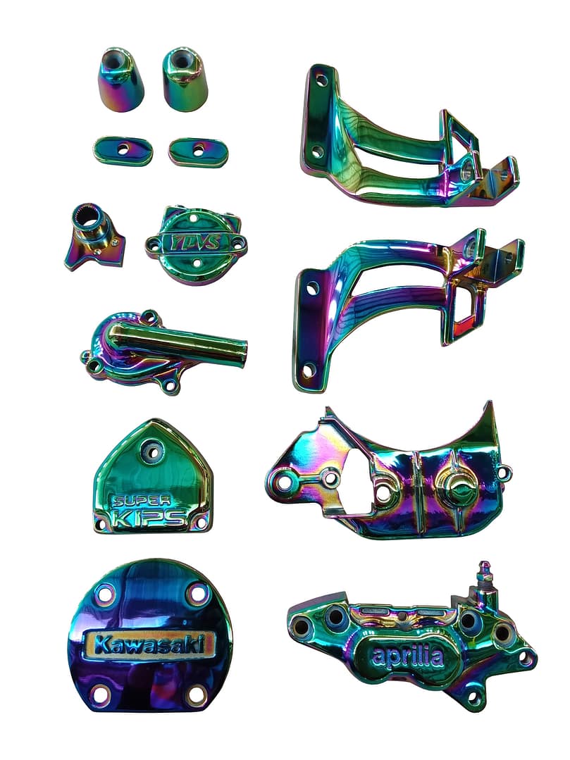 PVD Titanium Rainbow Coating