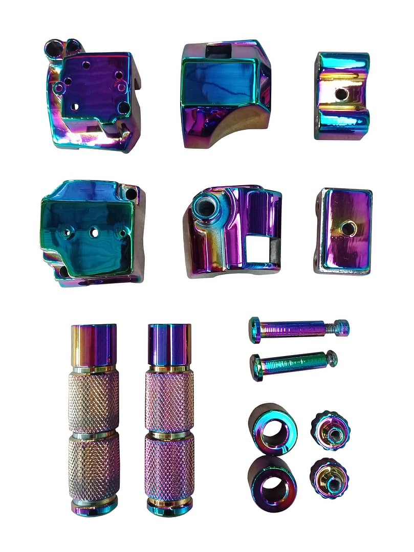 PVD Titanium Rainbow Coating