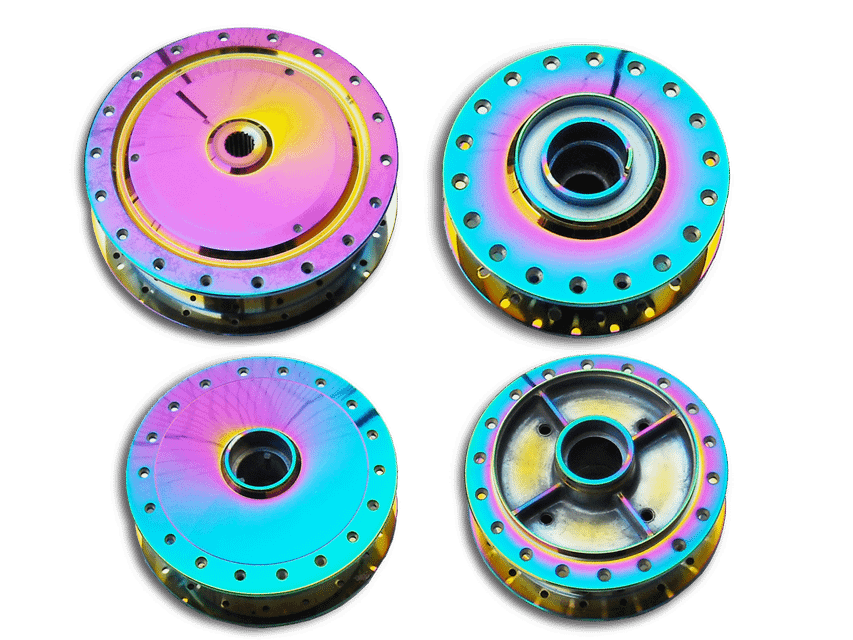 PVD Titanium Rainbow Coating