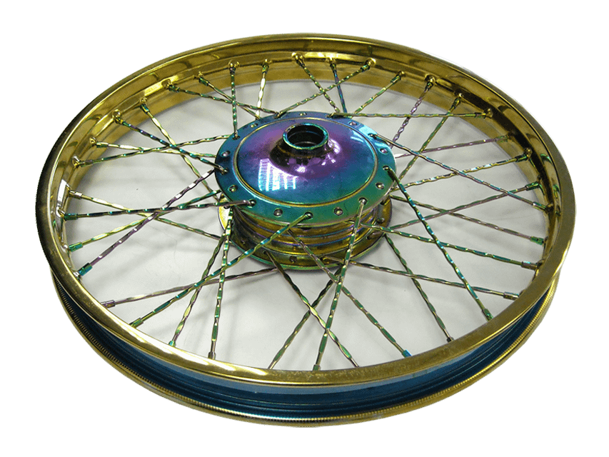 PVD Titanium Rainbow Coating